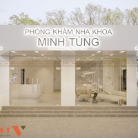 Thiết kế phòng khám nha khoa Minh Tùng 80m2 cho bác sĩ Xuân tại Chí Linh, Hải Dương